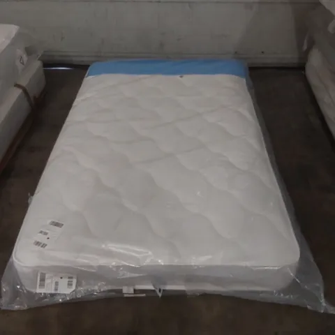 QUALITY BAGGED 120CM AIRSPRUNG MEMORY COMFORT SMALL DOUBLE MATTRESS 		