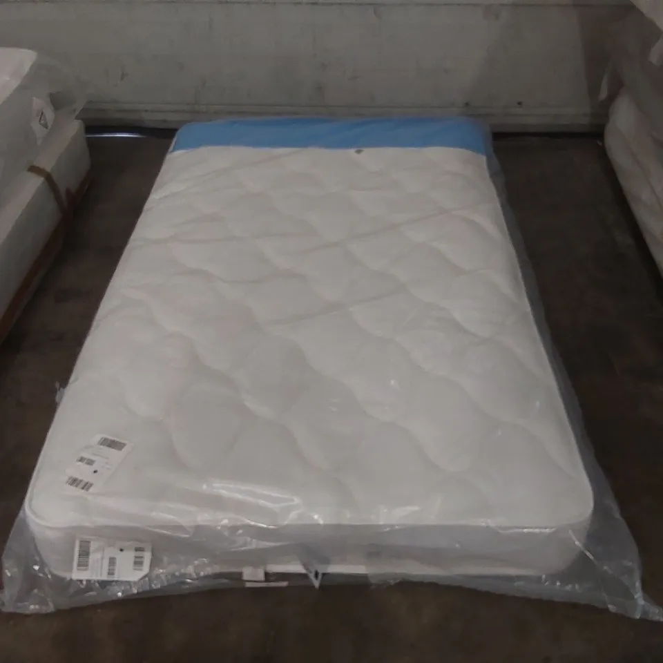 QUALITY BAGGED 120CM AIRSPRUNG MEMORY COMFORT SMALL DOUBLE MATTRESS 		 RRP £509
