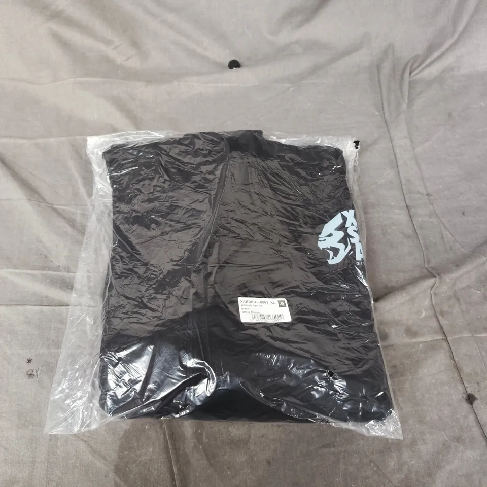 XPLOSIVE APE GYMWEAR - ULTIMATE APE V2 BLACK STRING HOODIE – XL