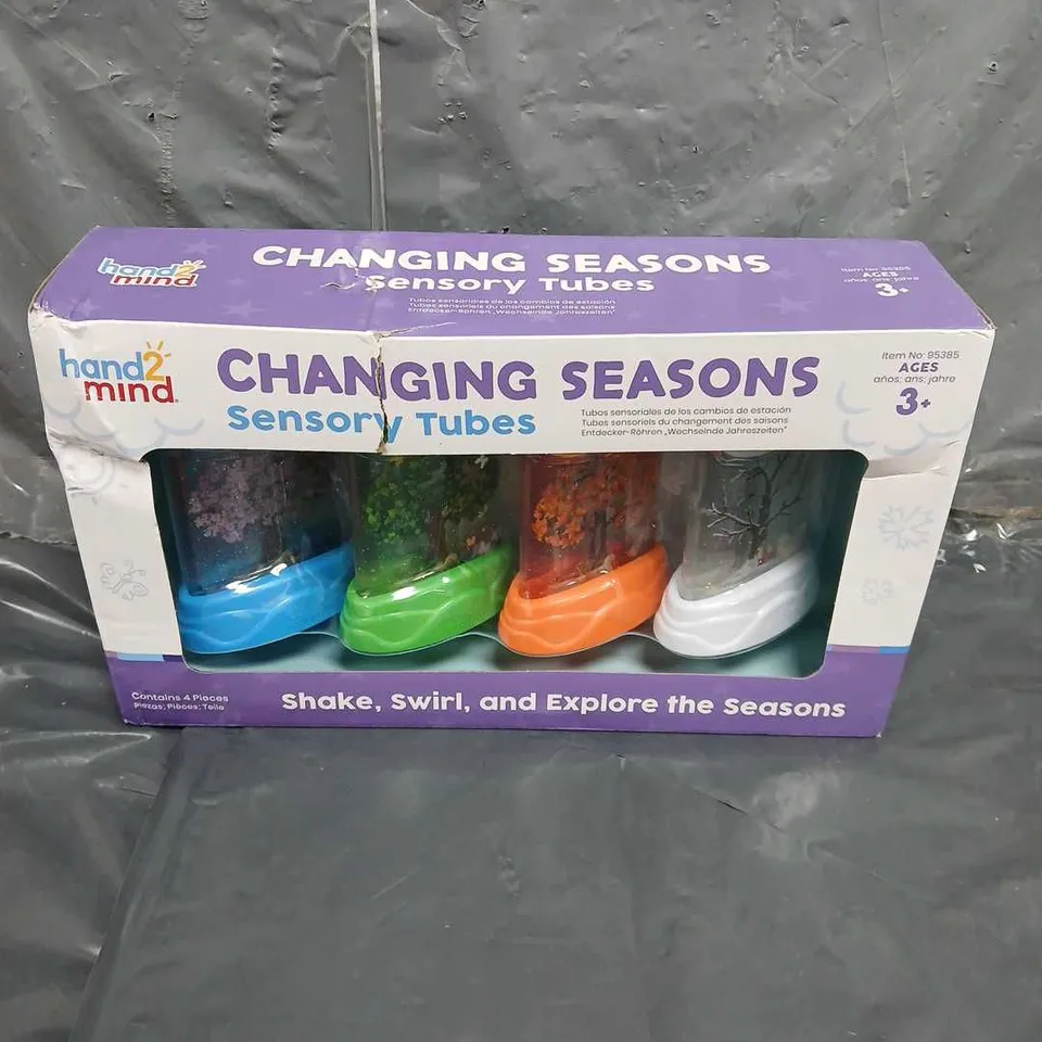 HAND2MIND CHANGING SEASONS SENSORY TUBES TOY