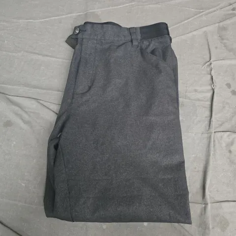 ADIDAS MEN'S TROUSERS – DARK GREY, 38X32