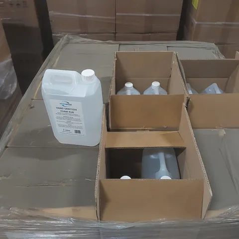 PALLET CONTAINING APPROXIMATELY 70x 5L STRONGHOLD HAND SANITIZER FOAM RUB