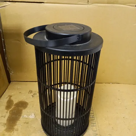 SMART SOLAR URBANE LANTERN LARGE BLACK