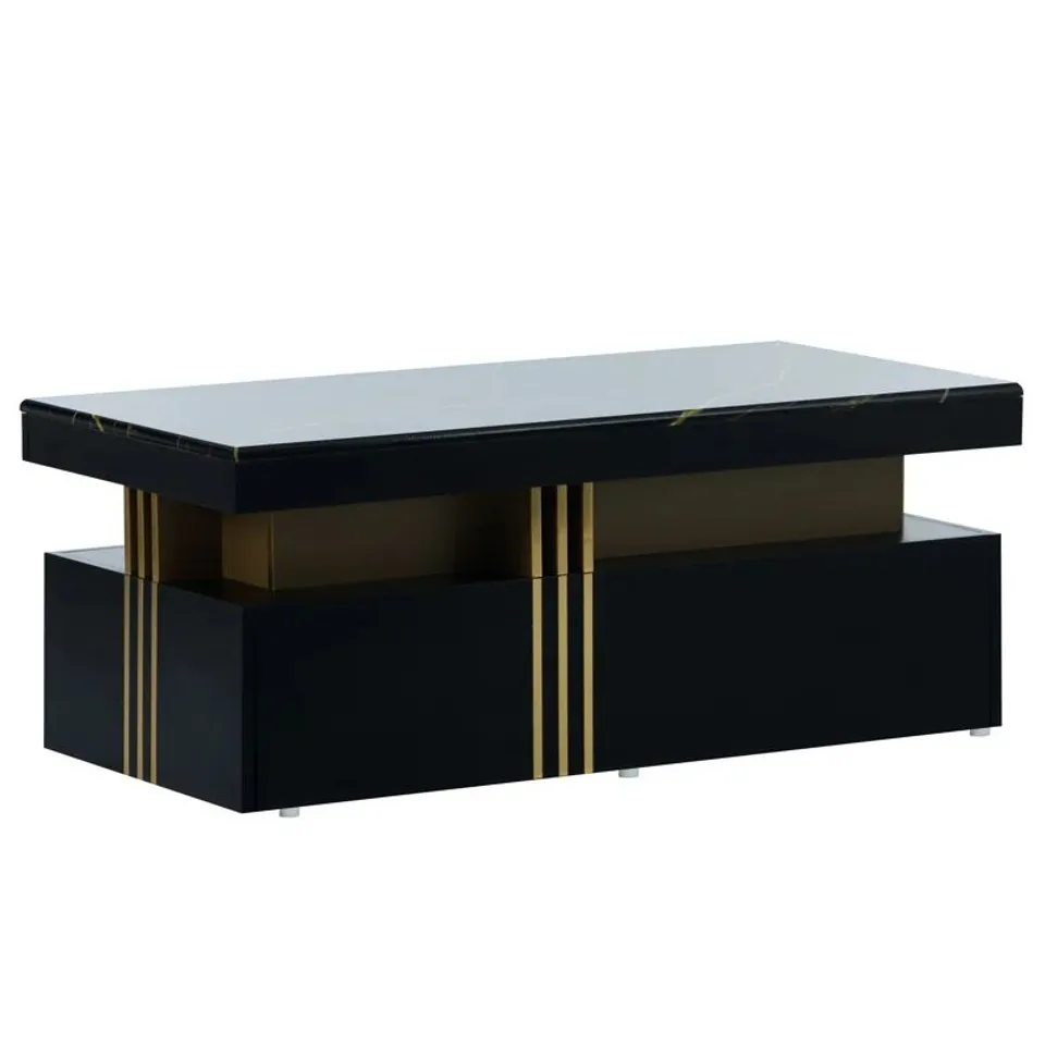 BOXED CHALSEA COFFEE TABLE WITH STORAGE 