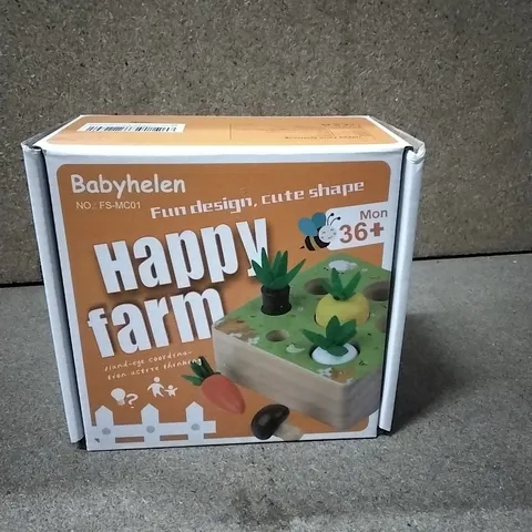 BOX TO CONTAIN APPROXIMATELY X20 BABYHELEN HAPPY FARM CHILDRENS GAME - 1 BOX