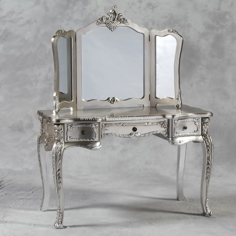 BRAND NEW HOMESDIRECT365 SMALL DRESSING TABLE AND MIRROR (2 BOXES)