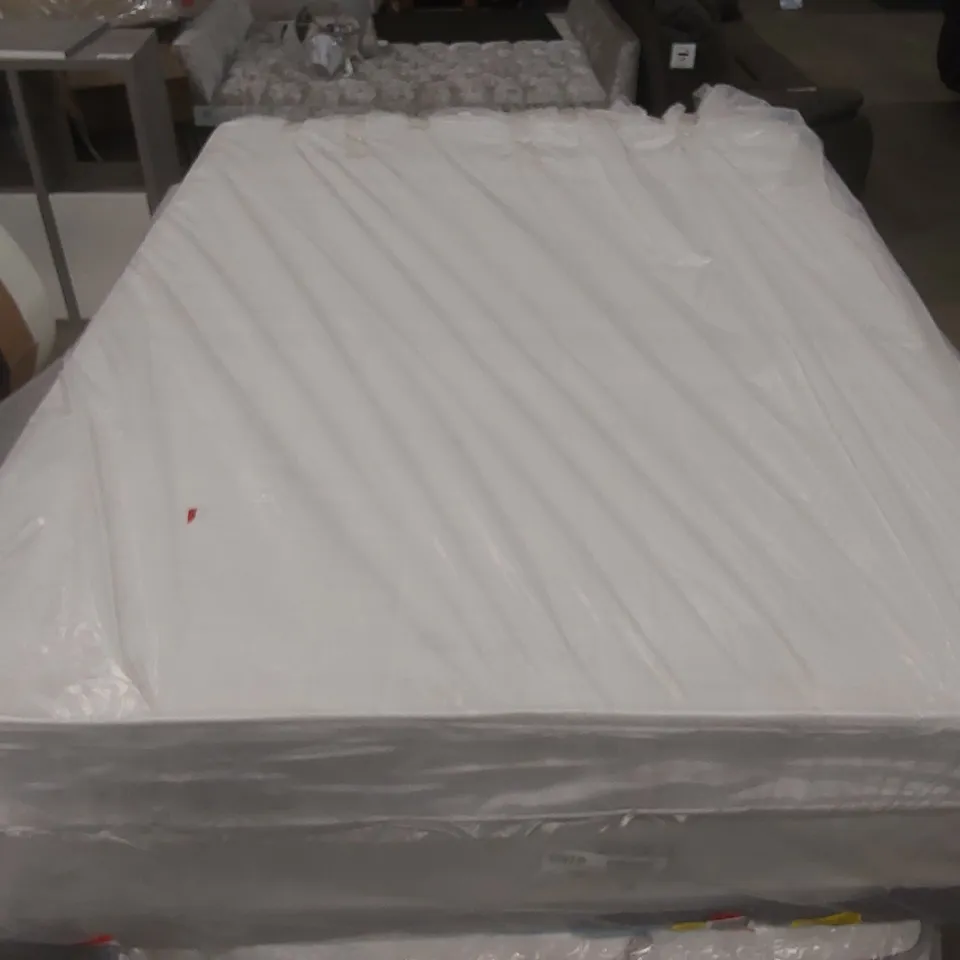 QUALITY BAGGED AFRIN BONNEL OPEN COIL 4'6" DOUBLE MATTRESS 