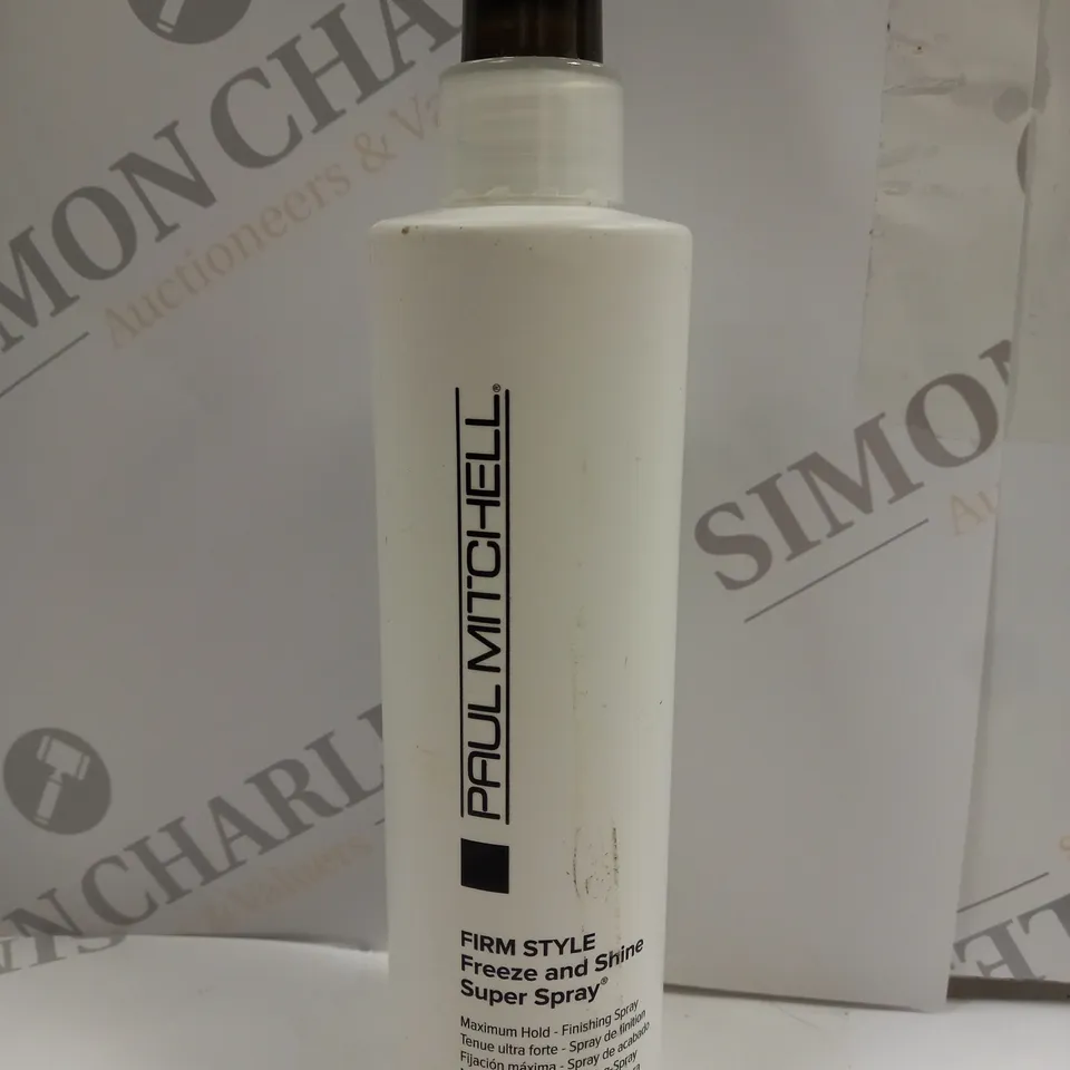 PAUL MITCHELL FIRM STYLE FREEZE AND SHINE SUPER SPRAY 250ML