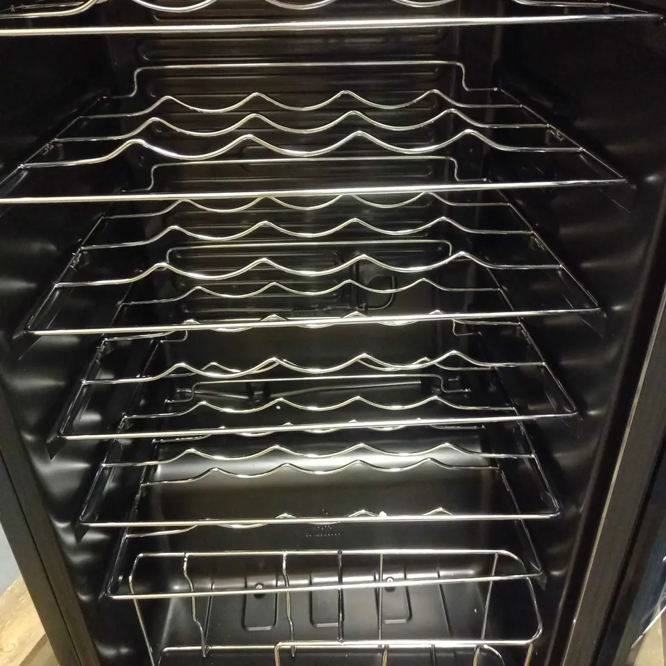 RUSSELL HOBBS RH34WC1 FREESTANDING WINE COOLER, 34 BOTTLE CAPACITY, BLACK - COLLECTION ONLY