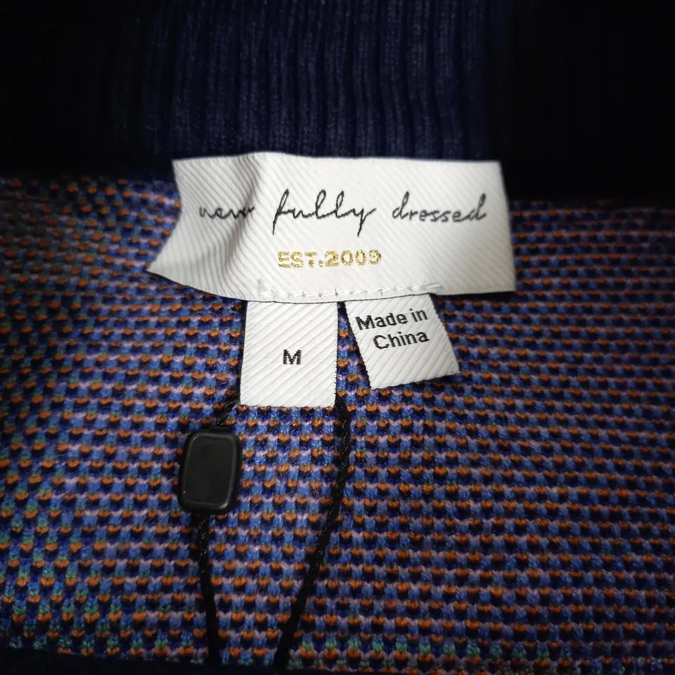 NEVER FULLY DRESSED MULTI COLOURED JUMPER - MEDIUM 