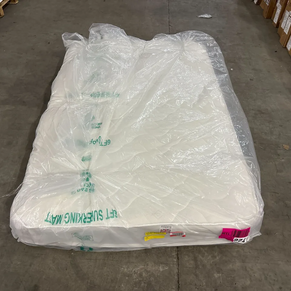 QUALITY BAGGED 7-LAYER MEMORY FOAM COMFORT HYBRID BONNEL SPRUNG 120CM SMALL DOUBLE MATTRESS