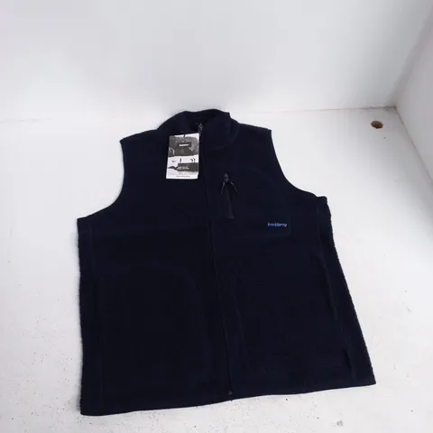 FINISTERRE PORTELL WOOL FLEECE GILET IN NAVY - M