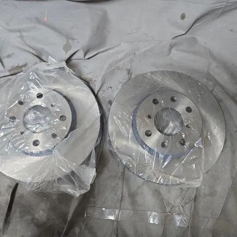 PAIR OF NEW CAR BRAKE DISCS (ROTORS) – UNBRANDED