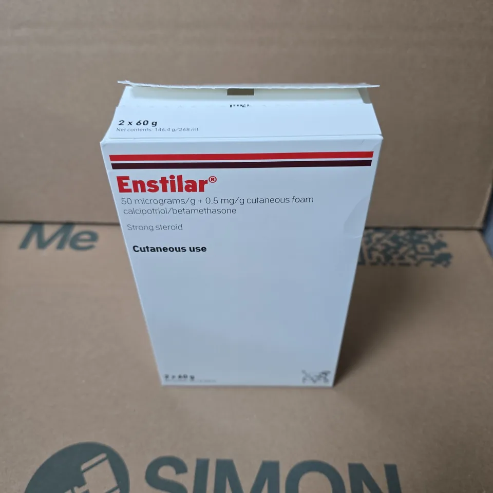 ENSTILAR CALCIPOTRIOL/BETAMETHASONE CUTANEOUS FOAM – 2 X 60 G (BOXED)