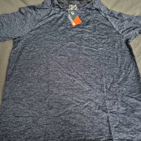 MOUNTAIN WAREHOUSE ACTIVE NAVY ISOCOOL STRIPE TEE, XL