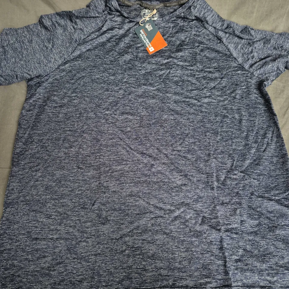 MOUNTAIN WAREHOUSE ACTIVE NAVY ISOCOOL STRIPE TEE, XL