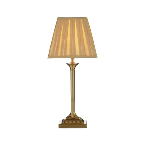 BOXED TAYLOR 49cm TABLE LAMP (1 BOX)