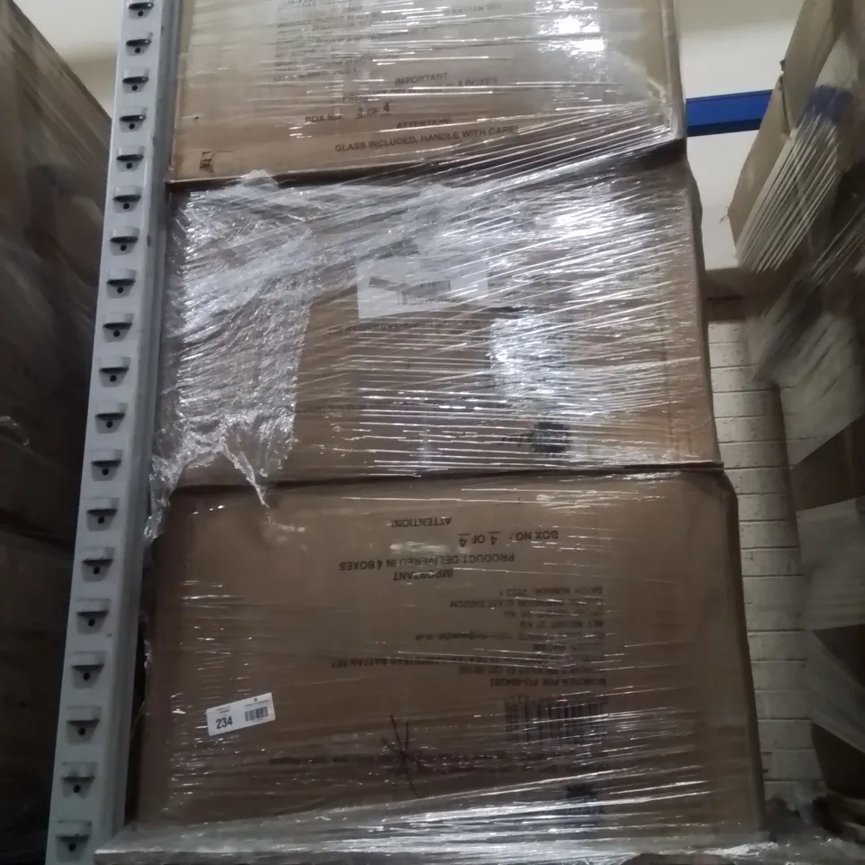 PALLET CONTAINING VARIOUS ASSORTED BOXED INCOMPLETE GARDEN FURNITURE SETS