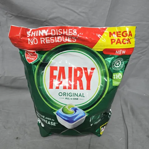 SEALED FAIRY ORIGINAL DISH WASHER TABLETS MEGA PACK - 1486G