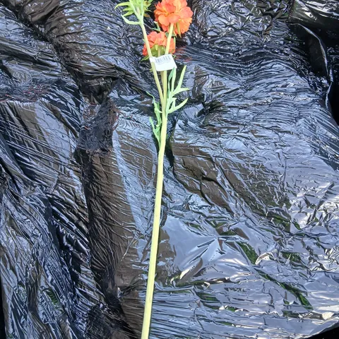 APPROXIMATELY 96 GISELA GRAHAM LONDON ARTIFICIAL ORANGE FLOWER STEM