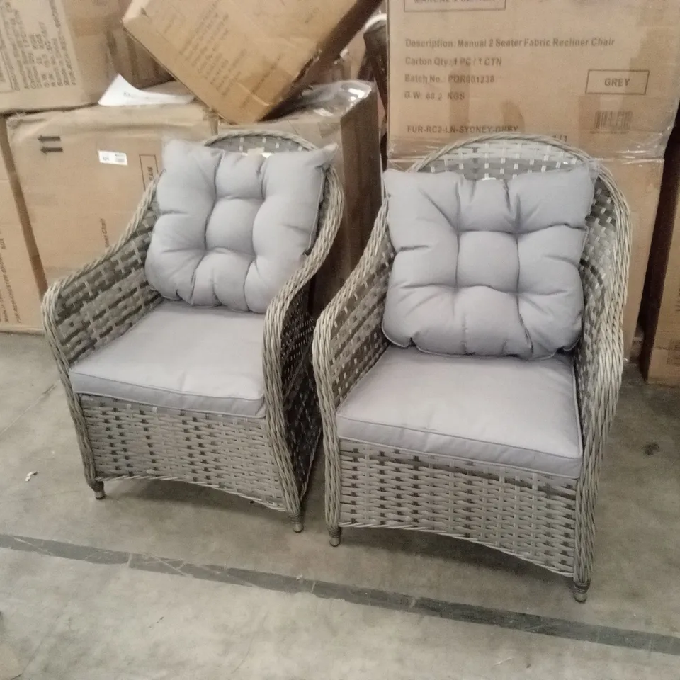 OUTSUNNY 4-PERSON OUTDOOR PATIO SET