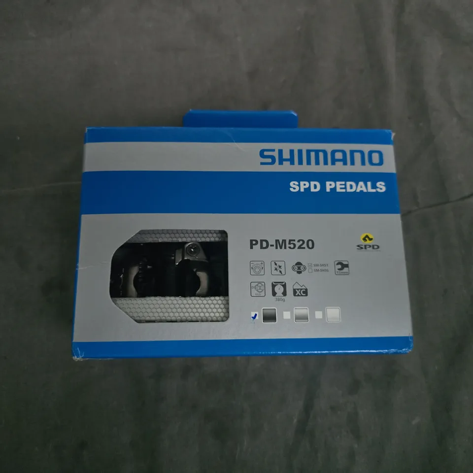 Shimano PD-M520 SPD Pedals – Boxed
