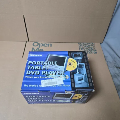 MAXIM PORTABLE TABLET DVD PLAYER – BOXED