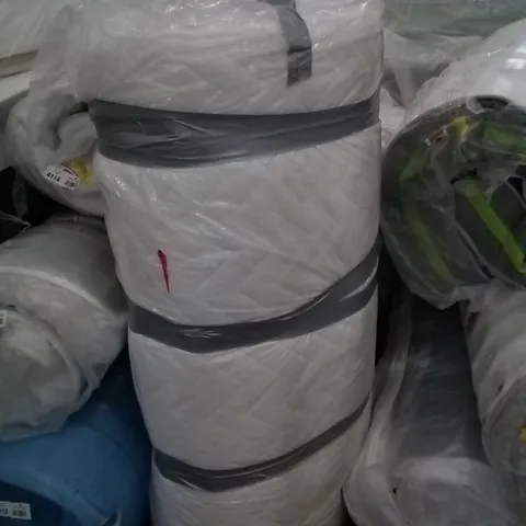 QUALITY BAGGED ROLLED 4'6" DOUBLE SERENITY HYBRID COIL AND MEMORY FOAM MATTRESS