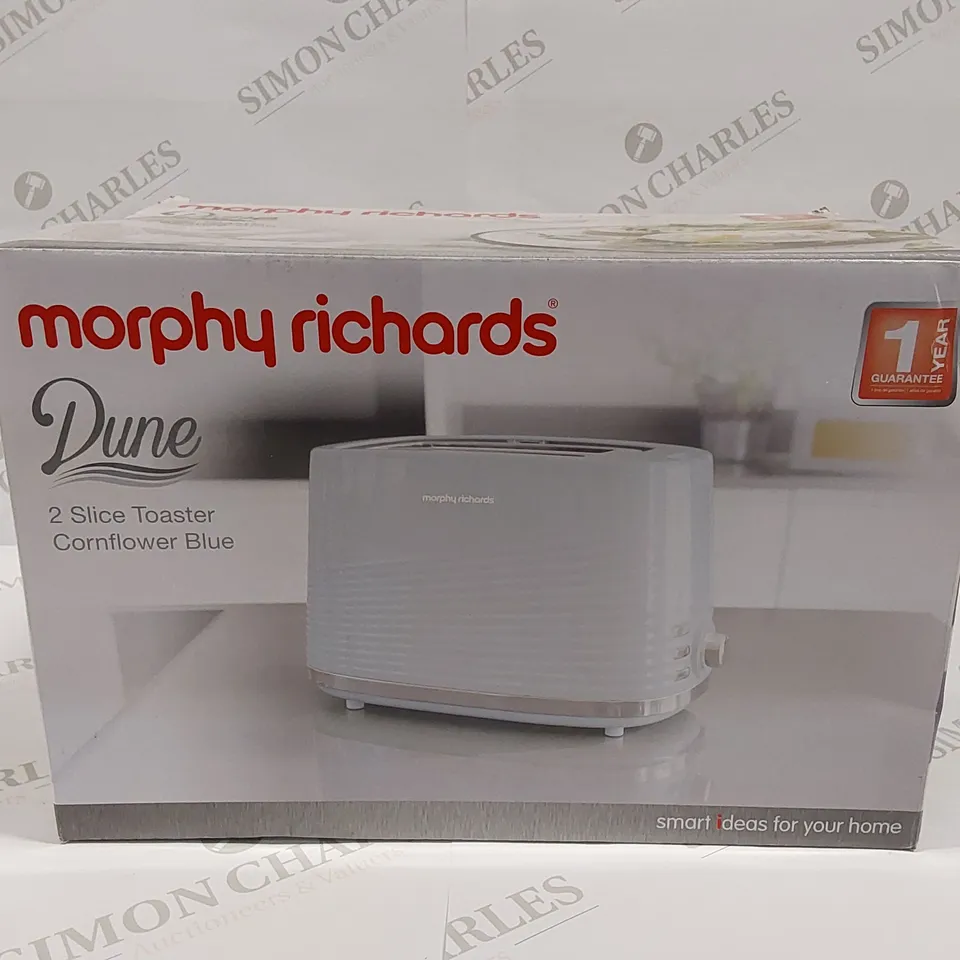BRAND NEW BOXED MORPHY RICHARDS DUNE 2-SLICE TOASTER