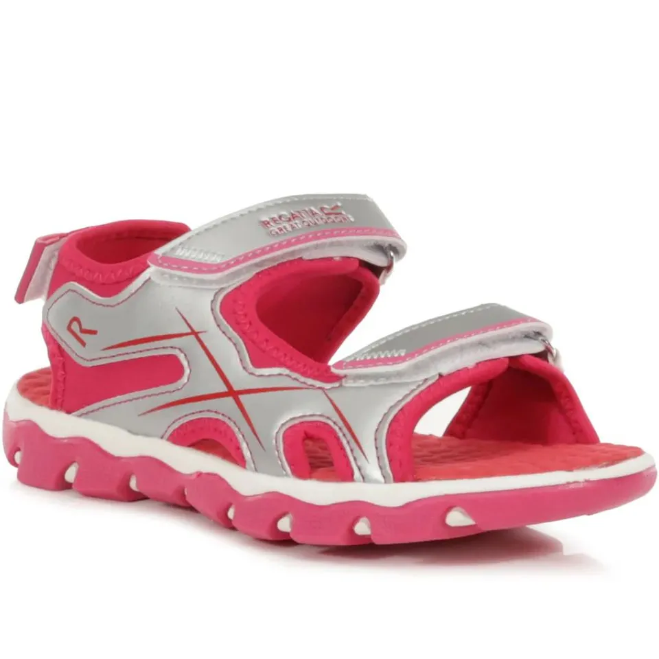 REGATTA KOTA WALKING SANDAL SILVER DUCHESS RKF613 SIZE CHILDS 5