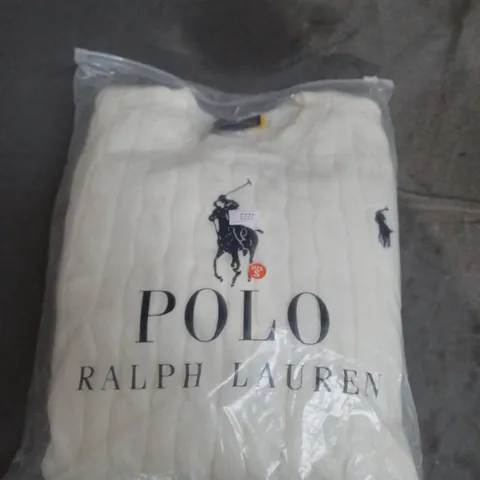 POLO RALPH LAUREN KNITTED JUMPER SIZE S 