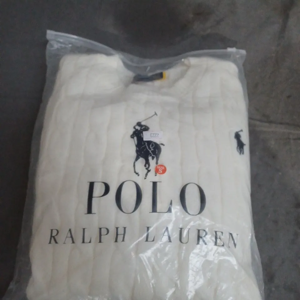 POLO RALPH LAUREN KNITTED JUMPER SIZE S