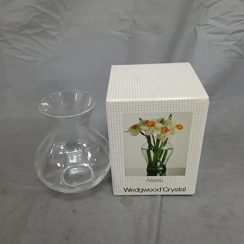 ALEXIS WEDGWOOD CRYSTAL VASE