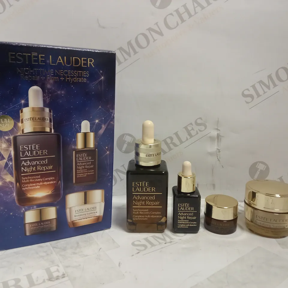 ESTEE LAUDER 4PC NIGHTTIME NECESSITIES SKINCARE SET