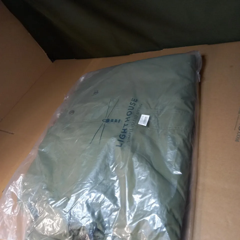 MENS LIGHTHOUSE LONA LONG KHAKI JACKET SIZE 16