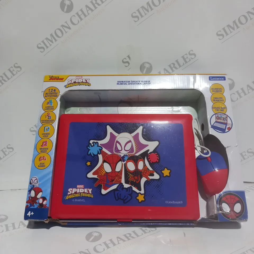 SPIDERMAN EDUCATIONAL LAPTOP  RRP £35