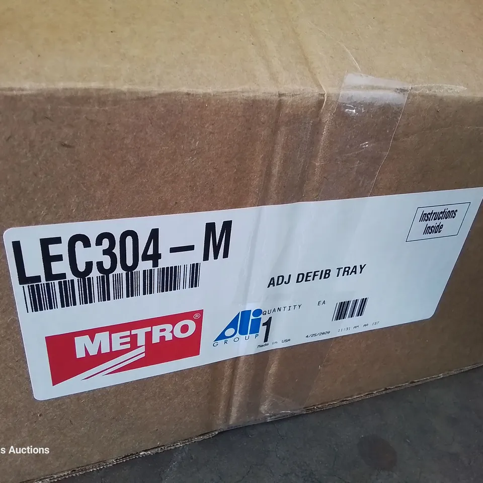 BRAND NEW METRO FLEXLINE RESUSITATION TROLLEY WITH ACCESSORIES 