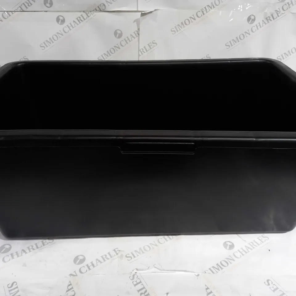 BLACK STORAGE TROUGH