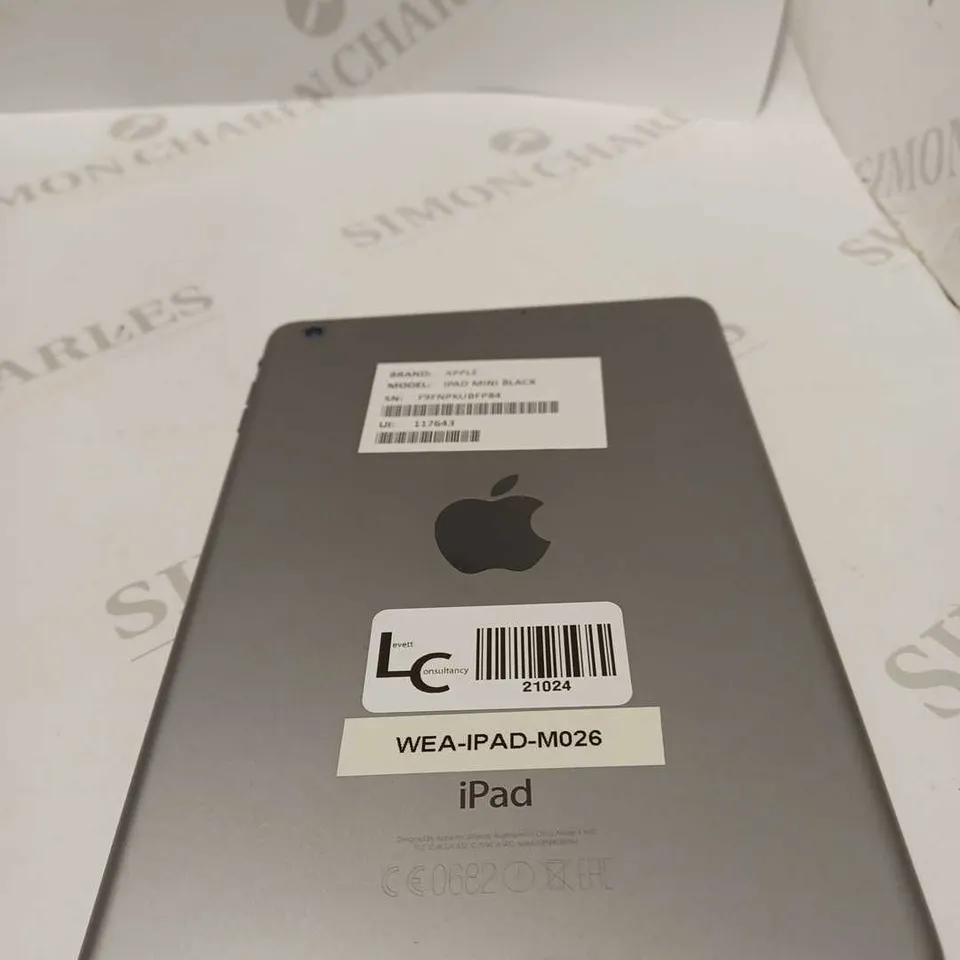 APPLE BLACK IPAD MINI F9FNPKUBFP84