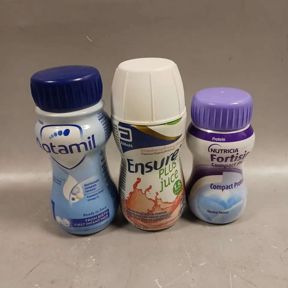 APPROXIMATELY 30 ASSORTED FOOD SUPPLEMENT DRINKS IN VARIOUS FLAVOURS - COLLECTION ONLY