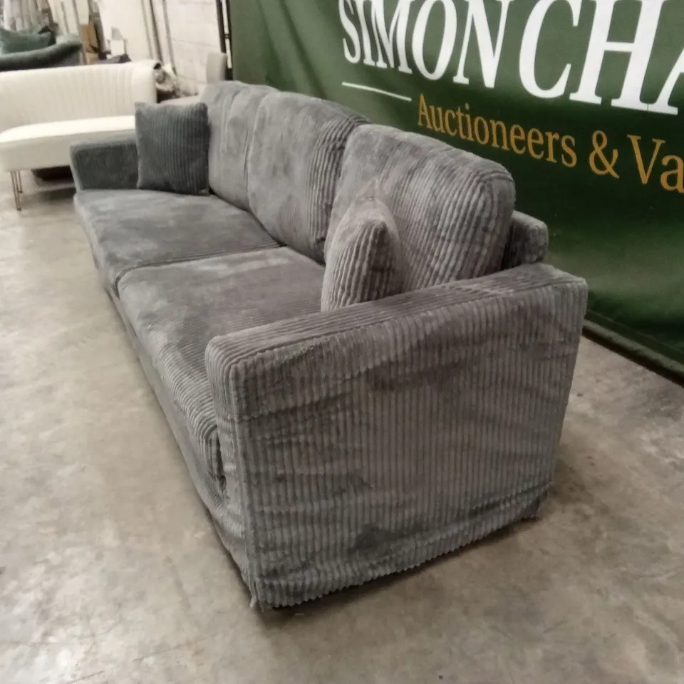 DESIGNER 4 SEATER FABRIC SOFA