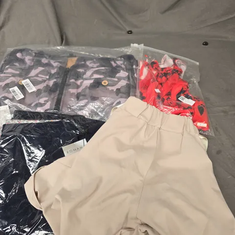 APPROXIMATELY 25 ASSORTED CLOTHING AND FASHION PRODUCTS IN VARIOUS STYLES AND SIZES - COLLECTION ONLY