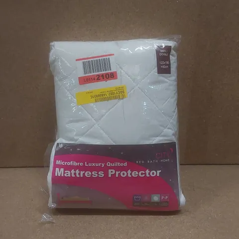 BAGGED SNUGCITY HYPOALLERGENIC MATTRESS PROTECTOR // SIZE: SMALL DOUBLE 