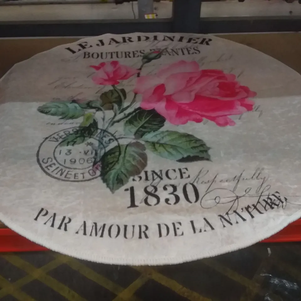 JARDINER DJT BATHMAT - ROSE 
