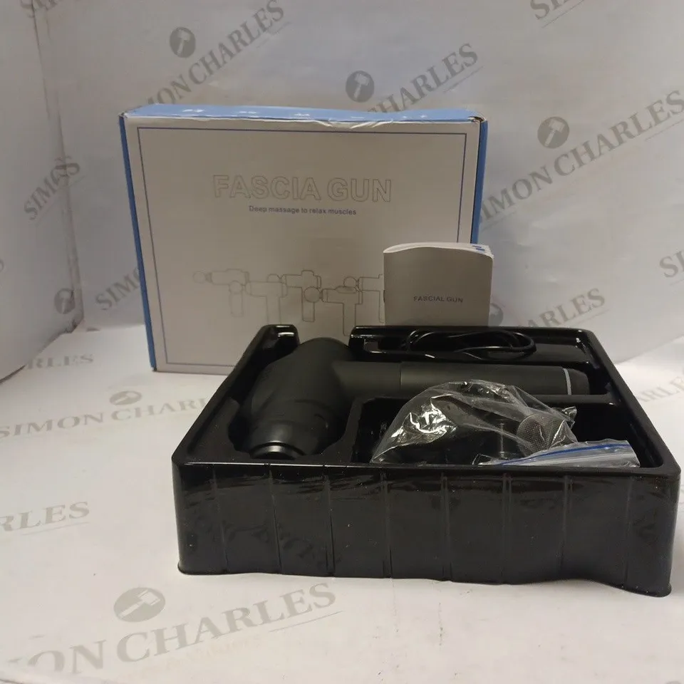 BOXED TIMIYOU FASCIA GUN FOR PAIN RELIEF AND DEEP MASSAGE TO RELAX MUSCLES