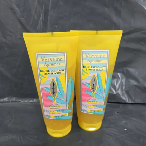 L'OCCITANE SPARKLING CITRUS VERBENA SCRUB DUO