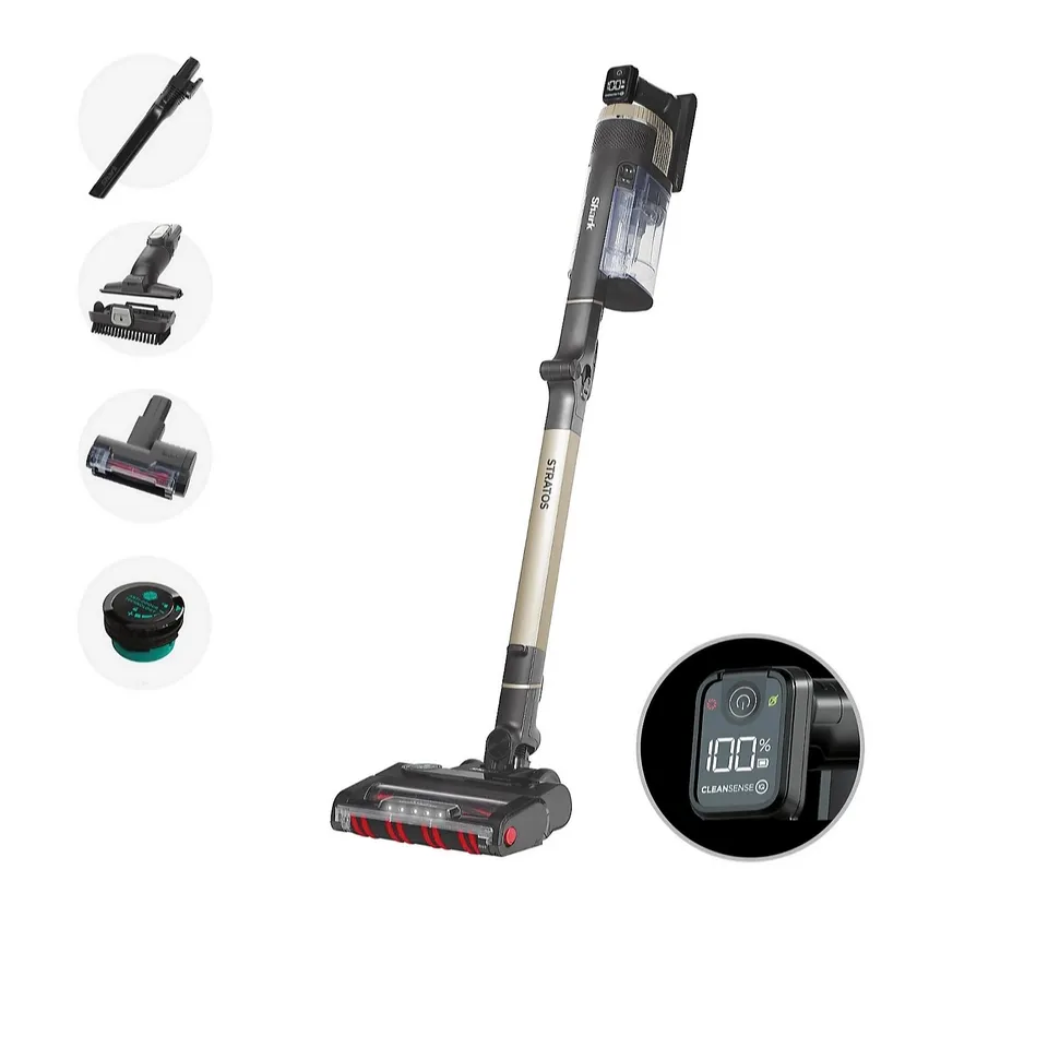 SHARK STRATOS CORDLESS VACUUM W/ ANTI HAIR WRAP