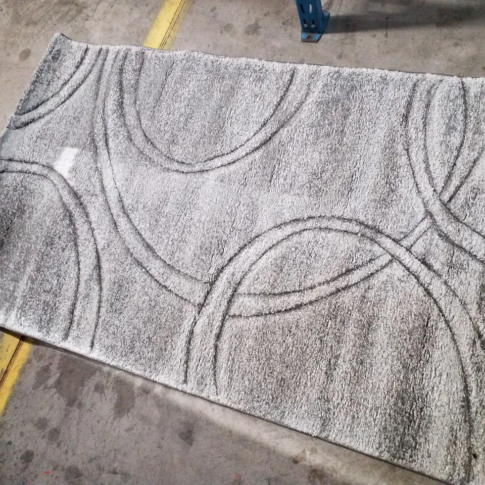 BRAND NEW PACO HOME BRILLIANCE SV 757 RUG IN GREY - 80×150CM