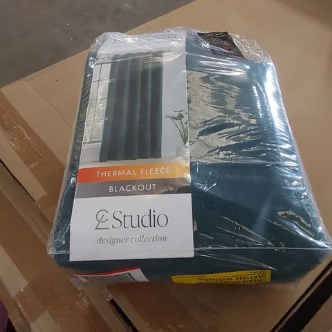 BAGGED WILSON BLACKOUT THERMAL CURTAINS - 168 x 183cm
