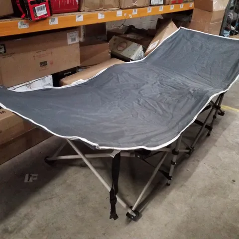 BOXED FOLDING CAMPING BED FRAME